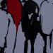 petite foule rouge